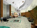3D Interior commercial rendering - Looby