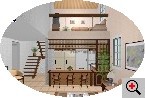  3D Interior - Beach House Lounge
