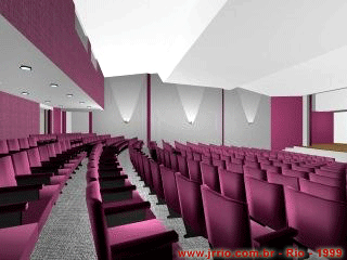 Auditorium Building - 3D Interior Rendering - Sequence of static images