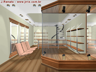 3D Commercial Interior Rendering