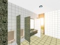 3D interior rendering - Womenīs toilet