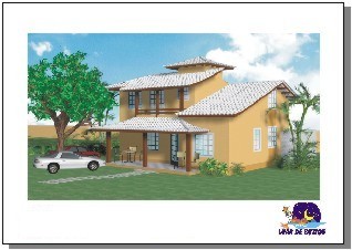 3D House Rendering - Eye level view